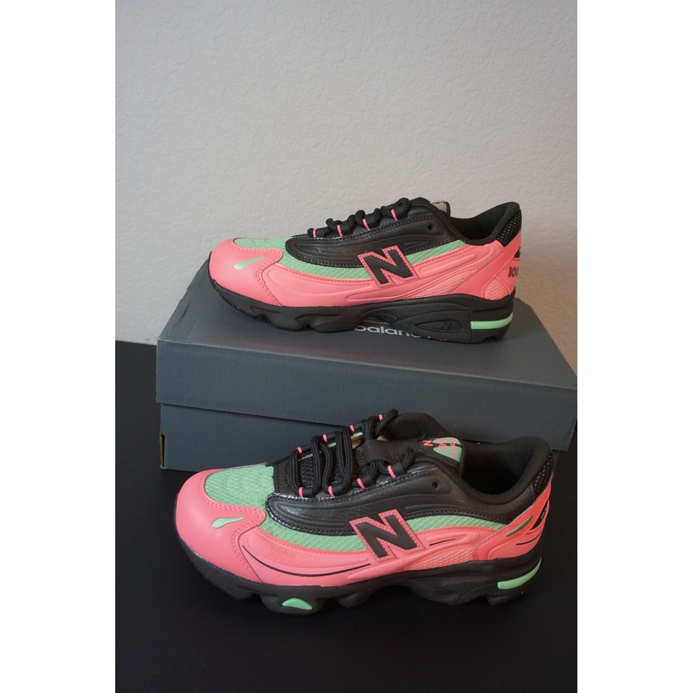 New Balance 1000 Pink Black Mint Green Sneakers GC1000DM Womens 8 Kids 6.5Y